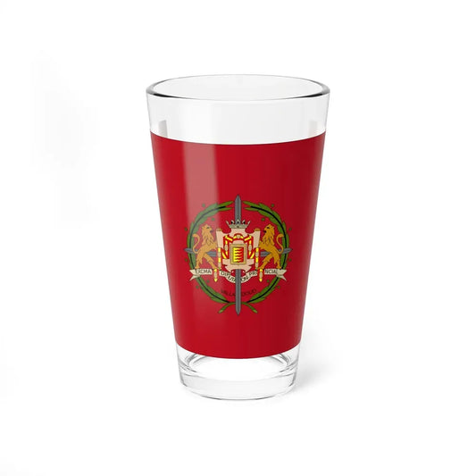 Flag of Valladolid Spain - Pint Glass 16oz 16oz - Go Mug Yourself