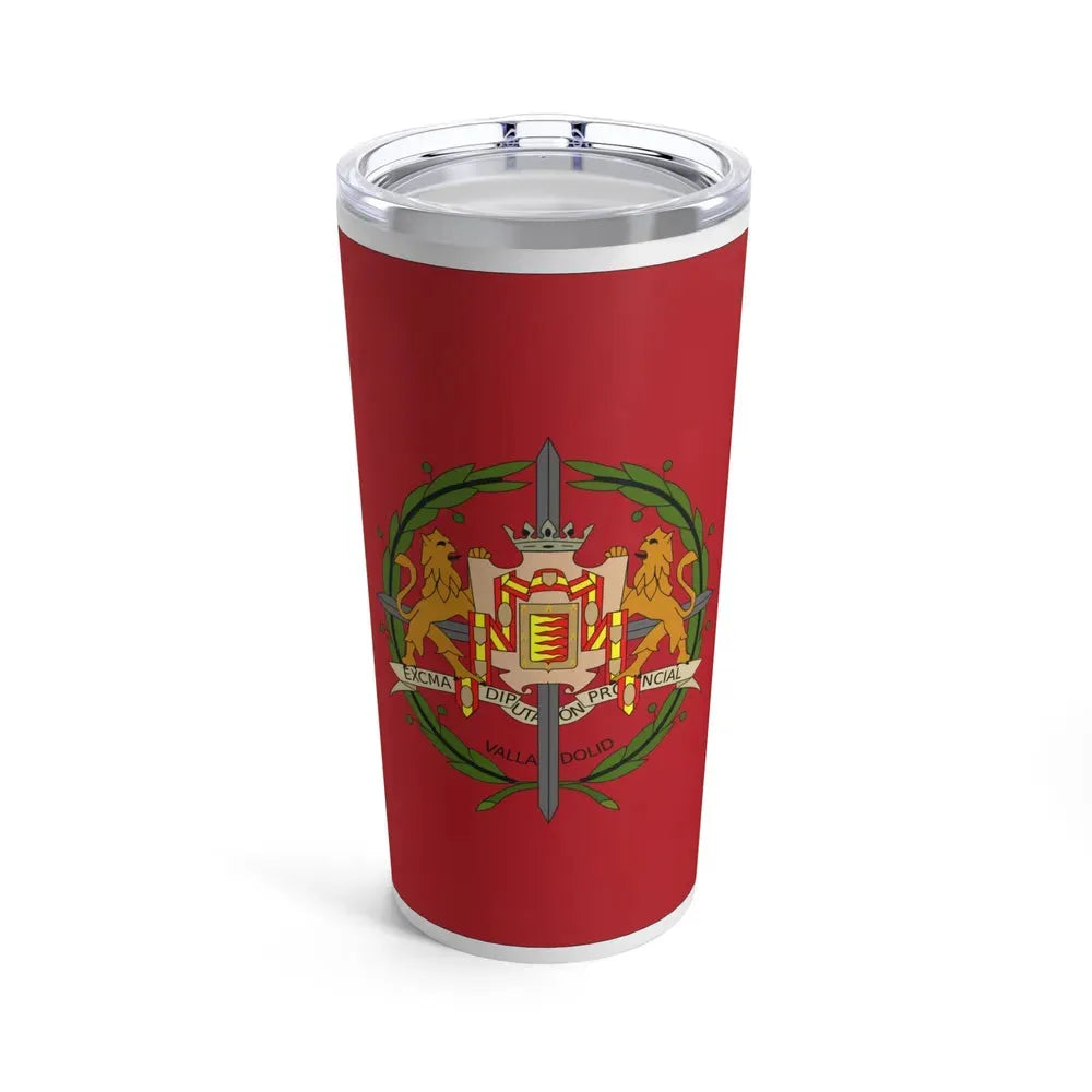 Flag of Valladolid Spain - Tumbler 20oz 20oz - Go Mug Yourself