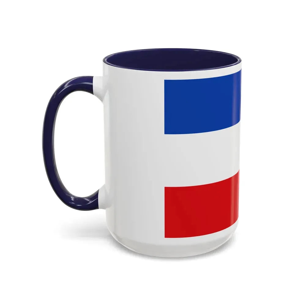 Flag of Valledupar Cesar Colombia - Accent Coffee Mug - Go Mug Yourself