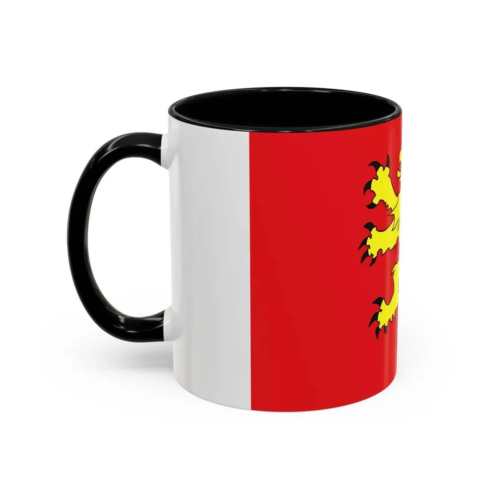 Flag of Valletta Malta - Accent Coffee Mug - Go Mug Yourself