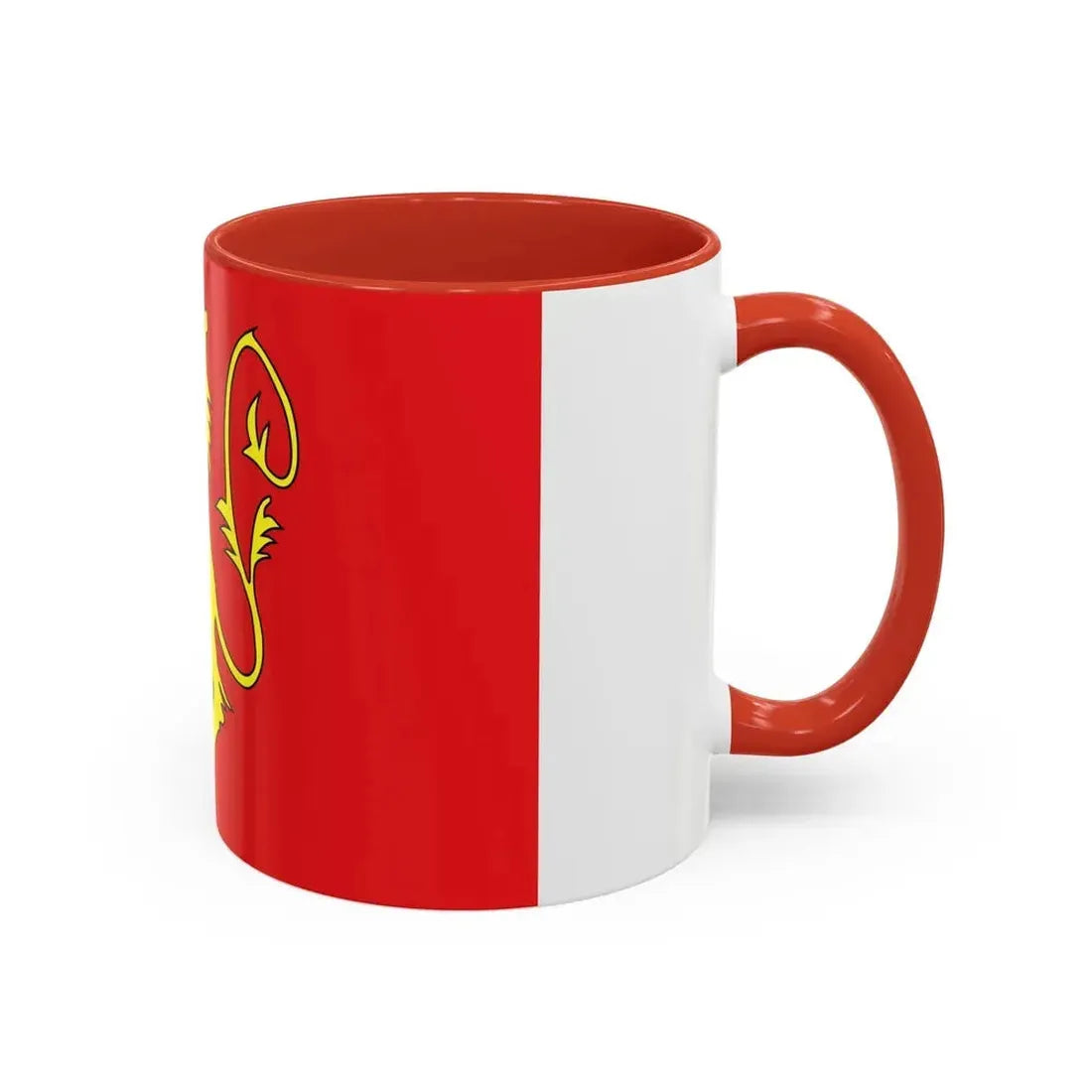 Flag of Valletta Malta - Accent Coffee Mug - Go Mug Yourself