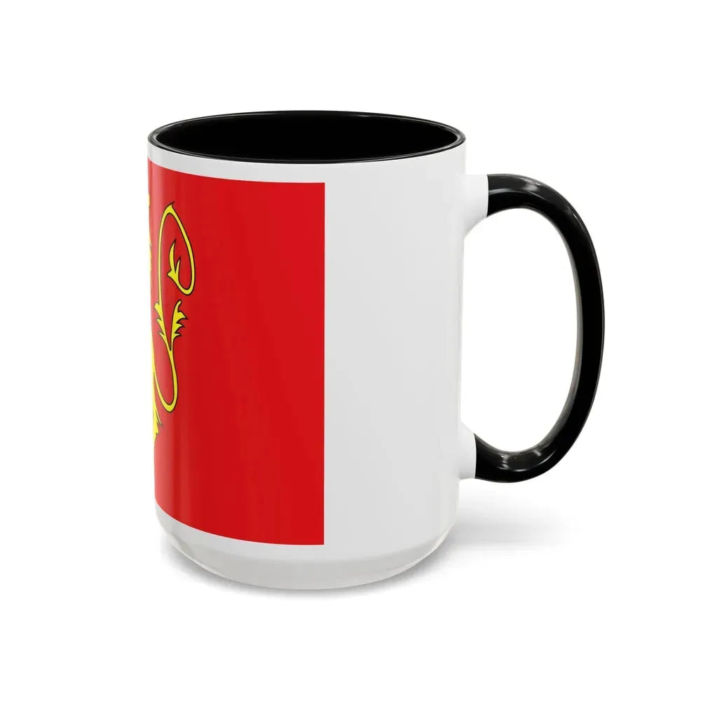 Flag of Valletta Malta - Accent Coffee Mug - Go Mug Yourself
