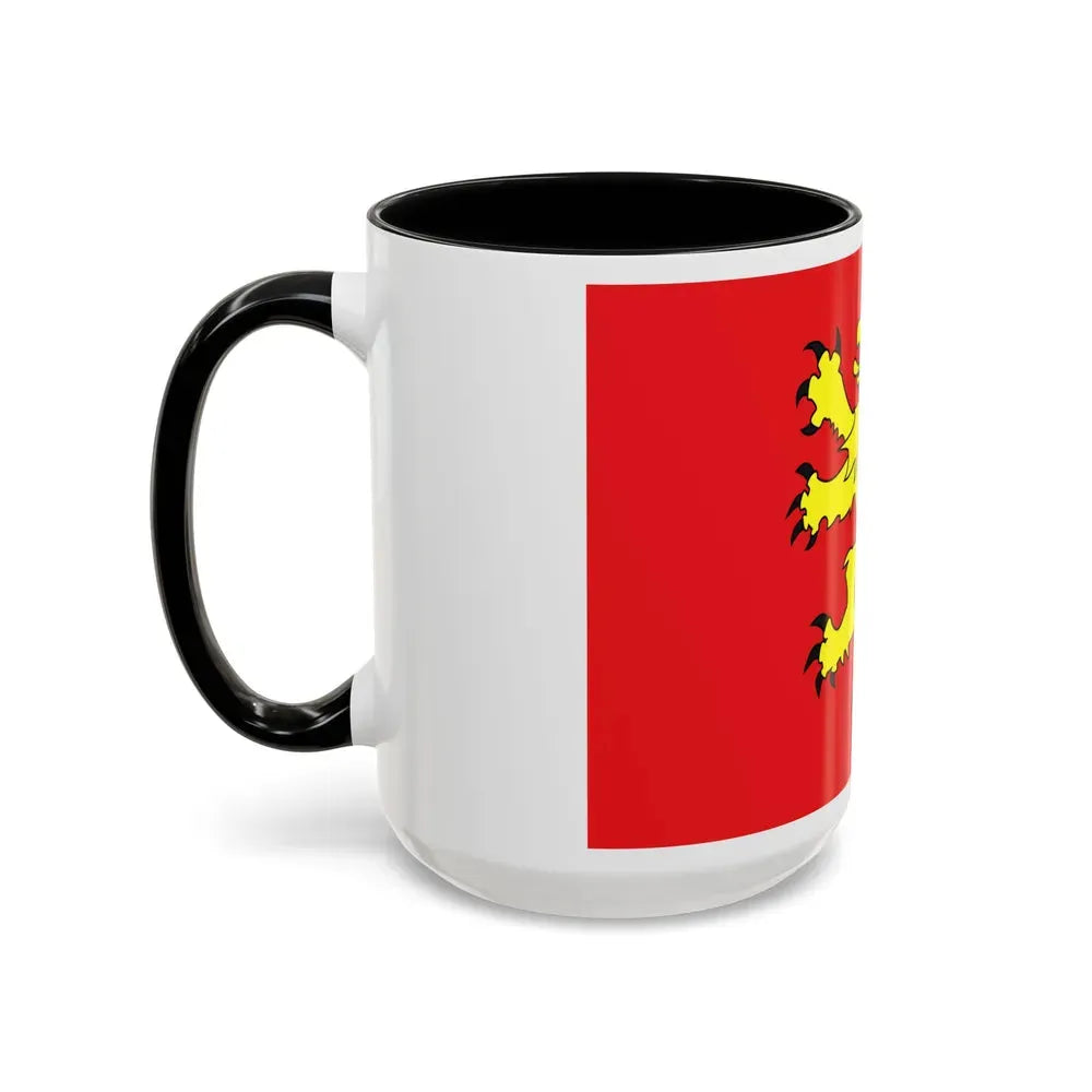 Flag of Valletta Malta - Accent Coffee Mug - Go Mug Yourself