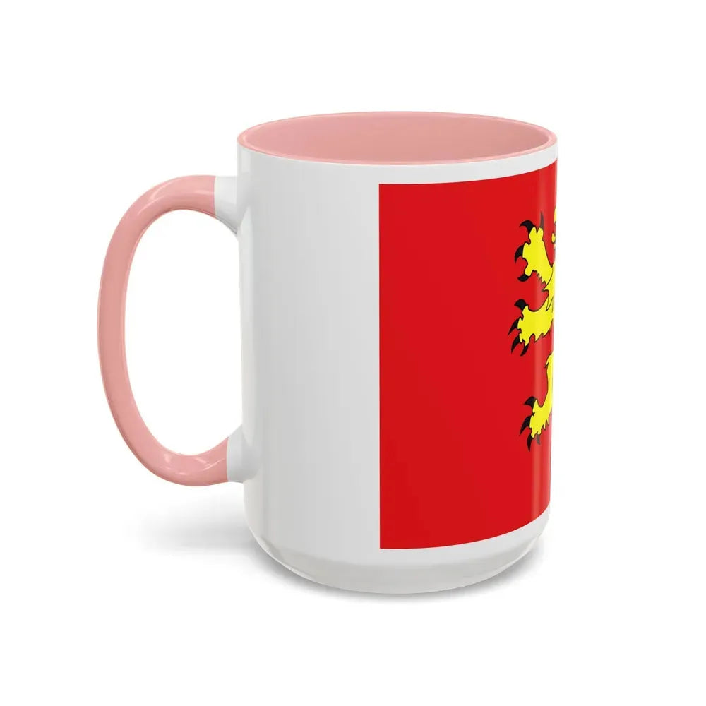 Flag of Valletta Malta - Accent Coffee Mug - Go Mug Yourself