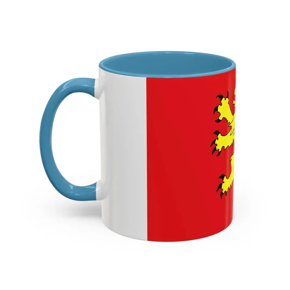 Flag of Valletta Malta - Accent Coffee Mug - Go Mug Yourself