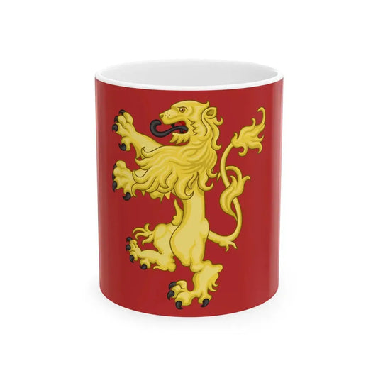 Flag of Valletta Malta (Malta) White Coffee Mug 11oz - Go Mug Yourself