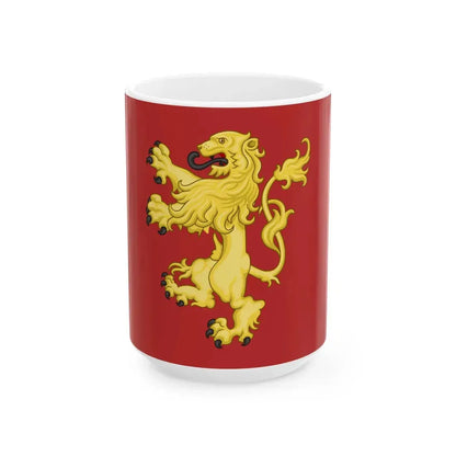Flag of Valletta Malta (Malta) White Coffee Mug 15oz - Go Mug Yourself