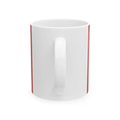 Flag of Valletta Malta (Malta) White Coffee Mug - Go Mug Yourself