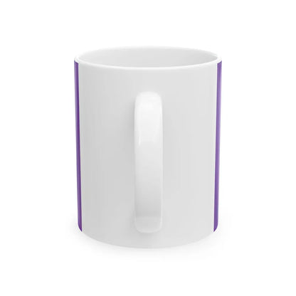 Flag of Valley Nebraska (United States) White Coffee Mug - Go Mug Yourself