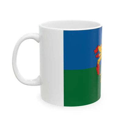 Flag of Vallus (Hungary) White Coffee Mug - Go Mug Yourself