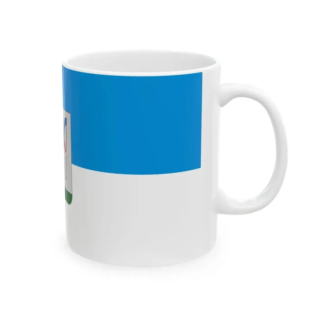Flag of Vamospercs (Hungary) White Coffee Mug - Go Mug Yourself