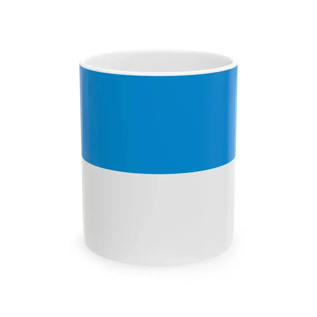 Flag of Vamospercs variant (Hungary) White Coffee Mug 11oz - Go Mug Yourself