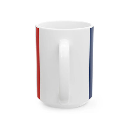 Flag of Van Buren County Tennessee (United States) White Coffee Mug - Go Mug Yourself