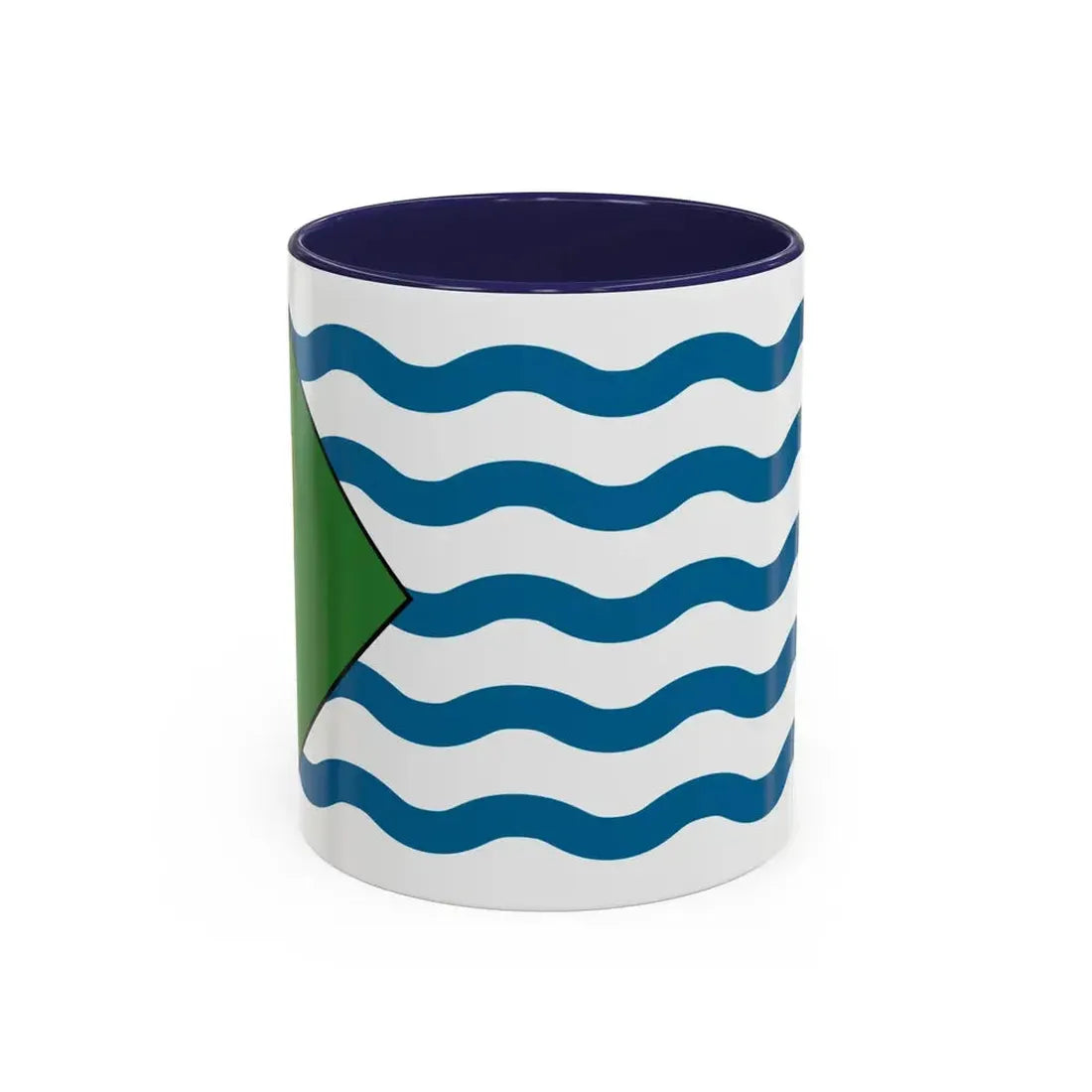 Flag of Vancouver Canada - Accent Coffee Mug 11oz Navy - Go Mug Yourself