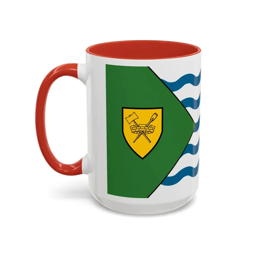 Flag of Vancouver Canada - Accent Coffee Mug - Go Mug Yourself