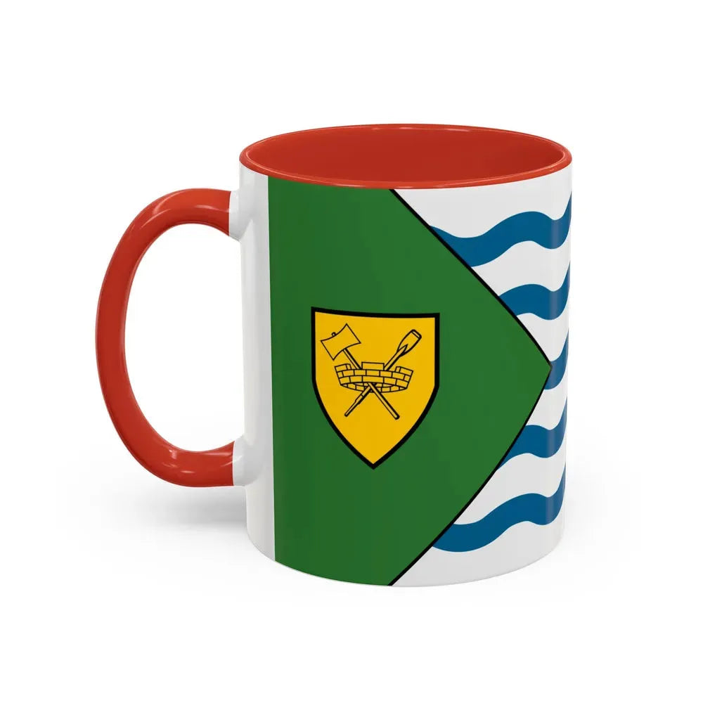 Flag of Vancouver Canada - Accent Coffee Mug - Go Mug Yourself