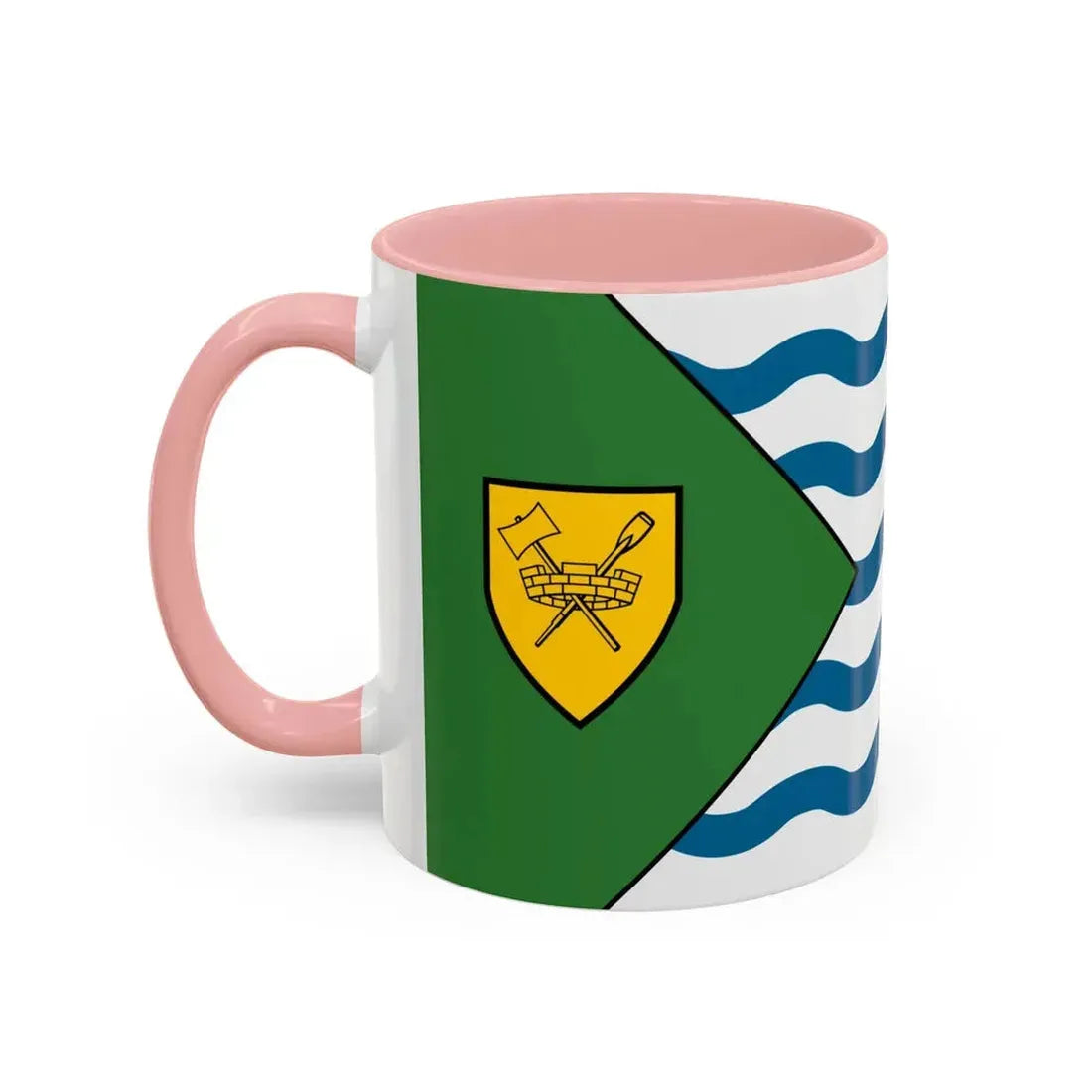 Flag of Vancouver Canada - Accent Coffee Mug - Go Mug Yourself