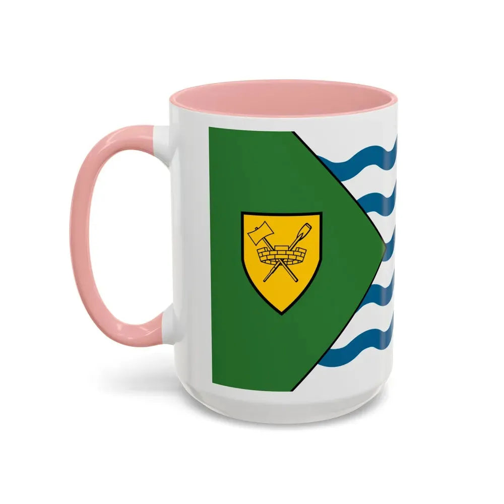 Flag of Vancouver Canada - Accent Coffee Mug - Go Mug Yourself