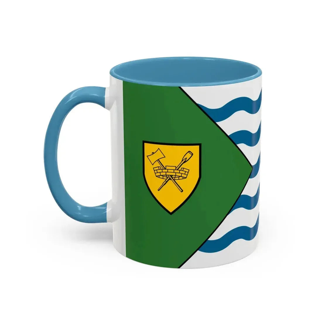 Flag of Vancouver Canada - Accent Coffee Mug - Go Mug Yourself