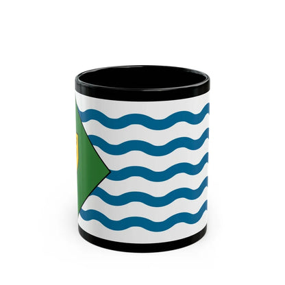 Flag of Vancouver Canada - Black Coffee Mug-11oz-Go Mug Yourself