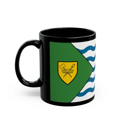 Flag of Vancouver Canada - Black Coffee Mug-Go Mug Yourself