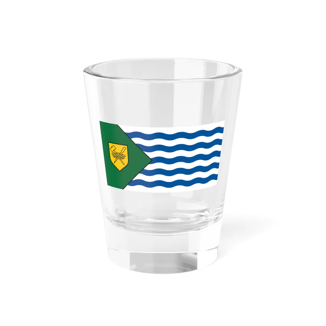 Flag of Vancouver (Canada) Shot Glass 1.5oz 1.5oz - Go Mug Yourself