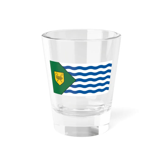 Flag of Vancouver (Canada) Shot Glass 1.5oz 1.5oz - Go Mug Yourself