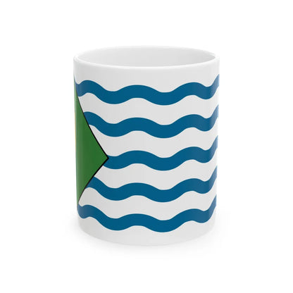 Flag of Vancouver Canada - White Coffee Mug-11oz-Go Mug Yourself