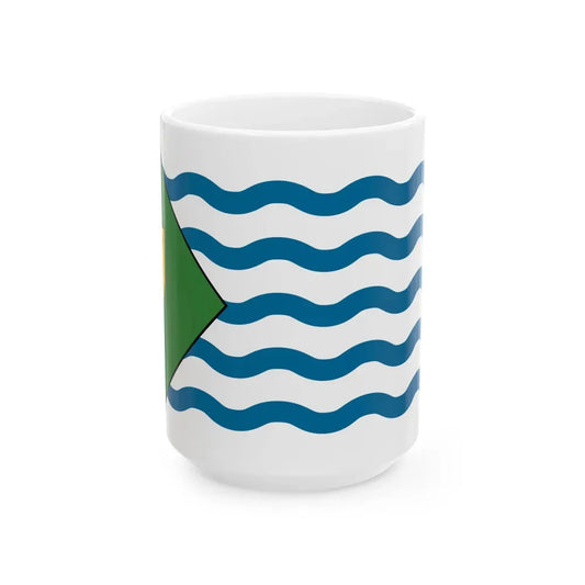Flag of Vancouver Canada - White Coffee Mug 15oz - Go Mug Yourself