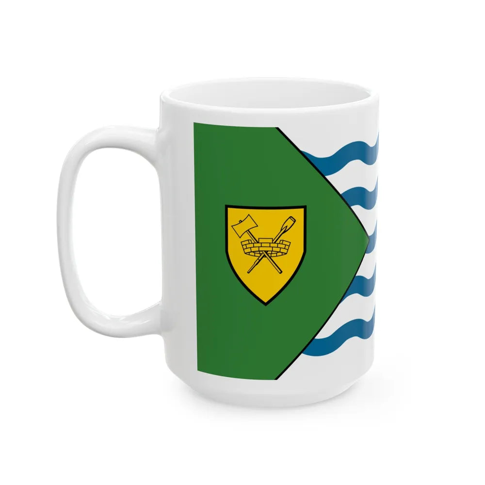 Flag of Vancouver Canada - White Coffee Mug-Go Mug Yourself