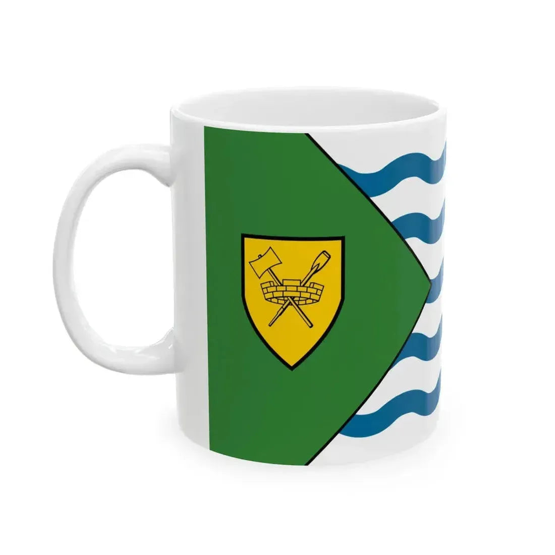 Flag of Vancouver Canada - White Coffee Mug - Go Mug Yourself