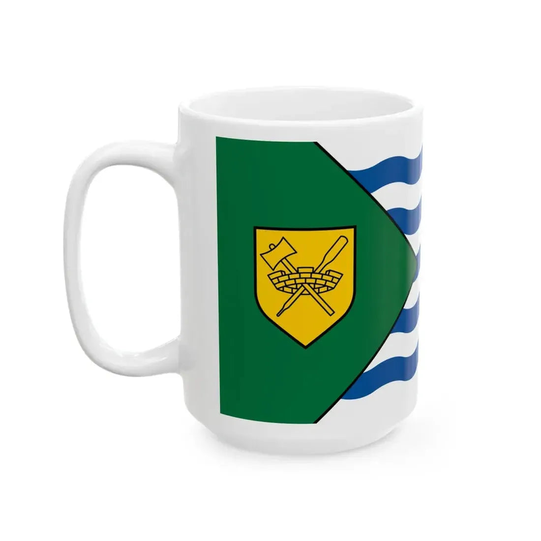 Flag of Vancouver (Canada) White Coffee Mug - Go Mug Yourself