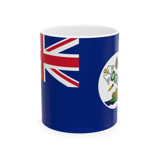 Flag of Vancouver Island (Canada) White Coffee Mug 11oz - Go Mug Yourself