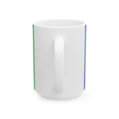 Flag of Vani Municipality (Georgia) White Coffee Mug - Go Mug Yourself