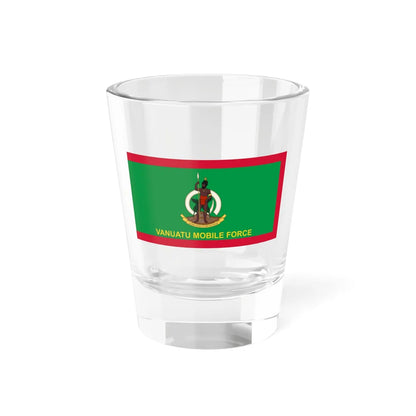 Flag of Vanuatu Mobile Forces (Vanuatu) Shot Glass 1.5oz 1.5oz - Go Mug Yourself