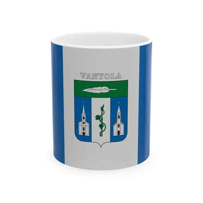 Flag of Vanyola (Hungary) White Coffee Mug 11oz - Go Mug Yourself