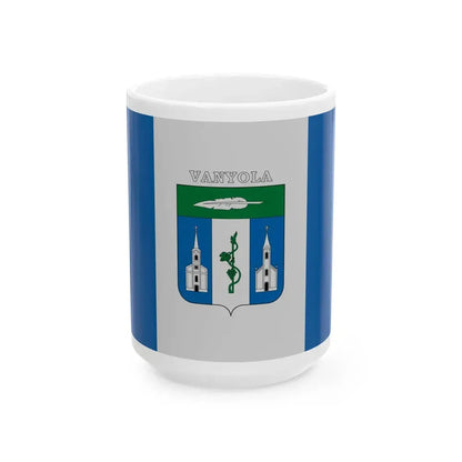 Flag of Vanyola (Hungary) White Coffee Mug 15oz - Go Mug Yourself