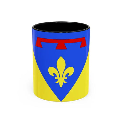 Flag of Var France 2 - Accent Coffee Mug 11oz Black - Go Mug Yourself