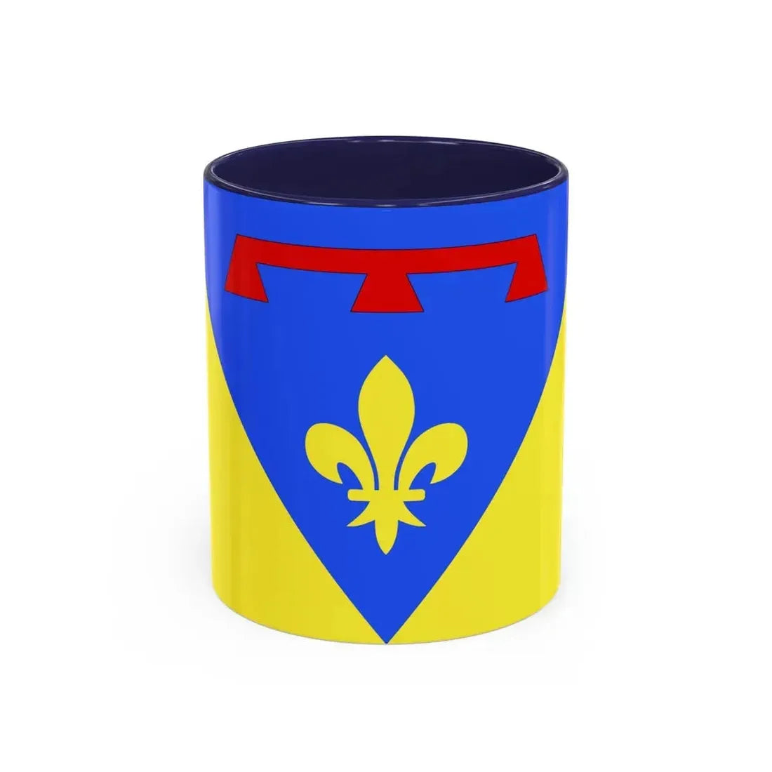Flag of Var France 2 - Accent Coffee Mug 11oz Navy - Go Mug Yourself