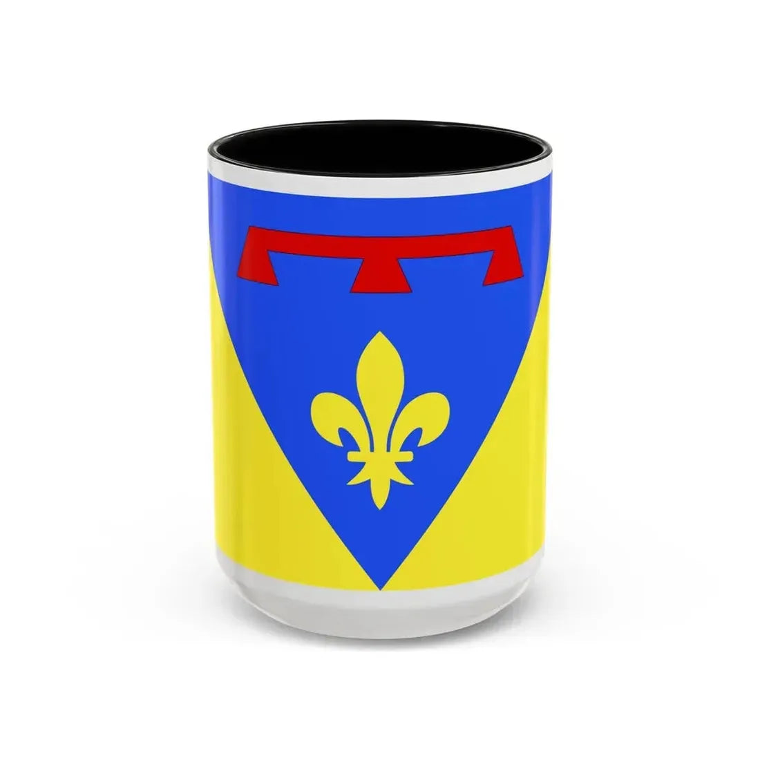 Flag of Var France 2 - Accent Coffee Mug 15oz Black - Go Mug Yourself