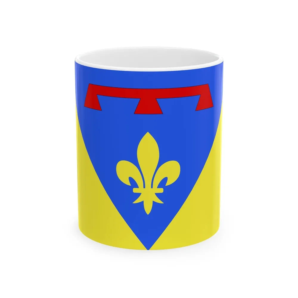 Flag of Var France 2 - White Coffee Mug-11oz-Go Mug Yourself