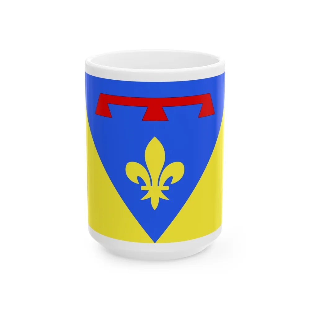 Flag of Var France 2 - White Coffee Mug-15oz-Go Mug Yourself