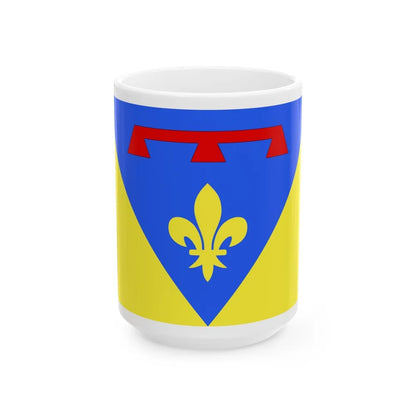 Flag of Var France 2 - White Coffee Mug-15oz-Go Mug Yourself