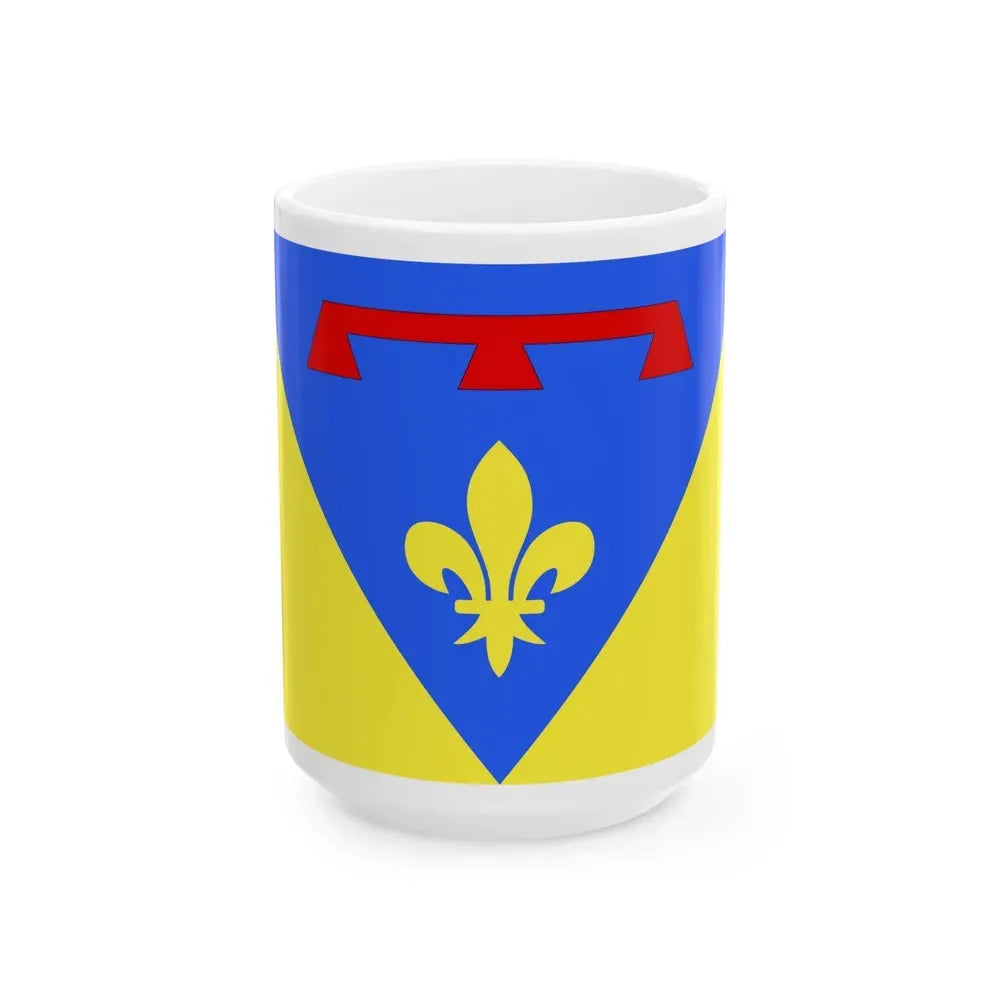 Flag of Var France 2 - White Coffee Mug 15oz - Go Mug Yourself