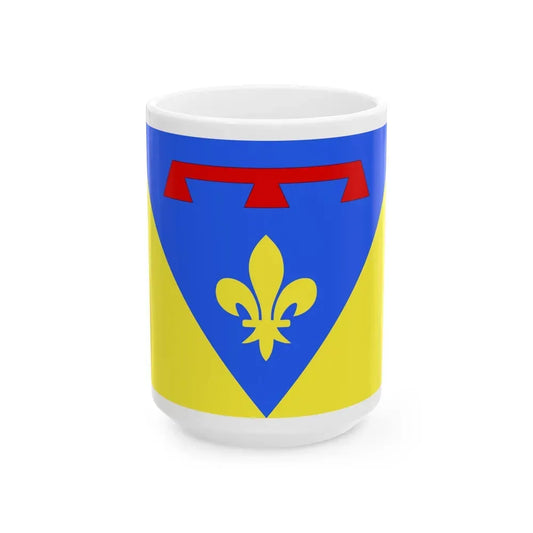 Flag of Var France 2 - White Coffee Mug 15oz - Go Mug Yourself