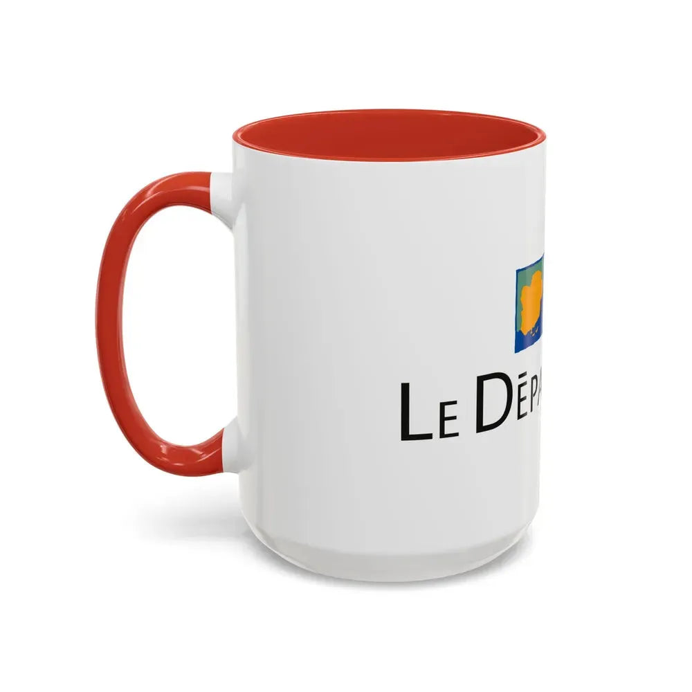 Flag of Var France - Accent Coffee Mug - Go Mug Yourself