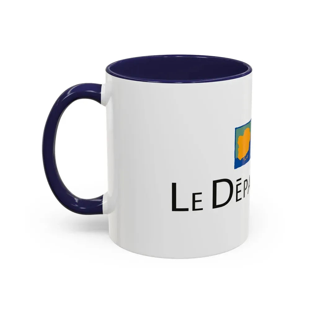 Flag of Var France - Accent Coffee Mug - Go Mug Yourself