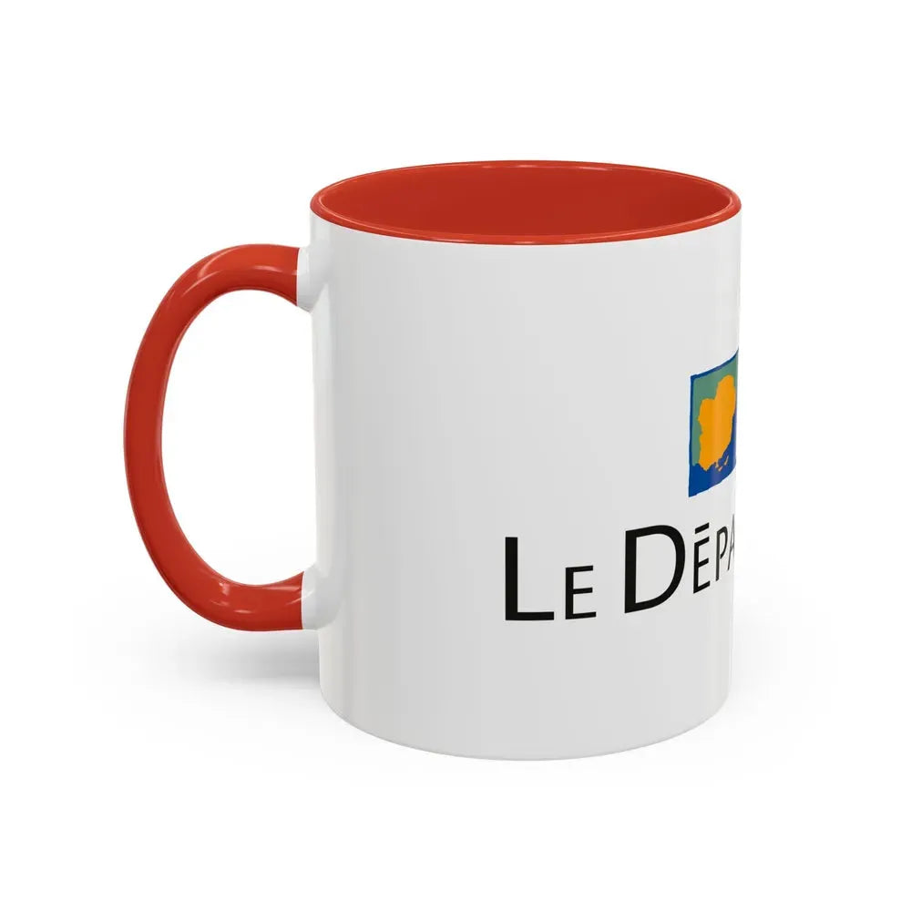 Flag of Var France - Accent Coffee Mug - Go Mug Yourself