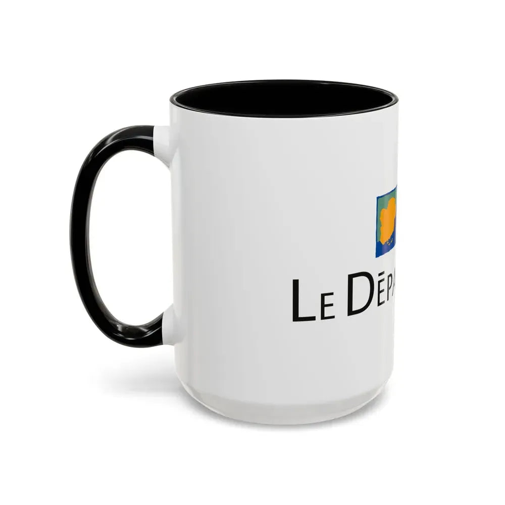 Flag of Var France - Accent Coffee Mug - Go Mug Yourself