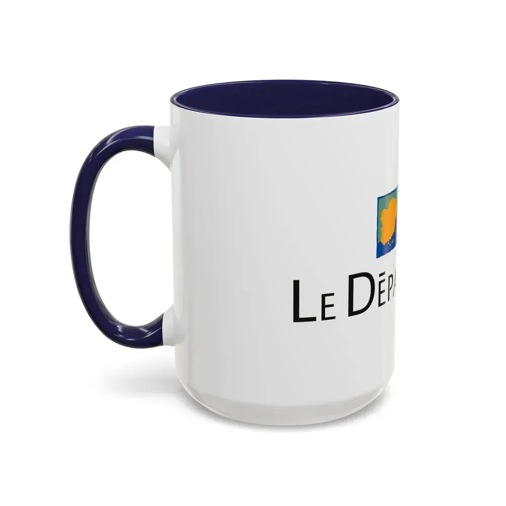 Flag of Var France - Accent Coffee Mug - Go Mug Yourself